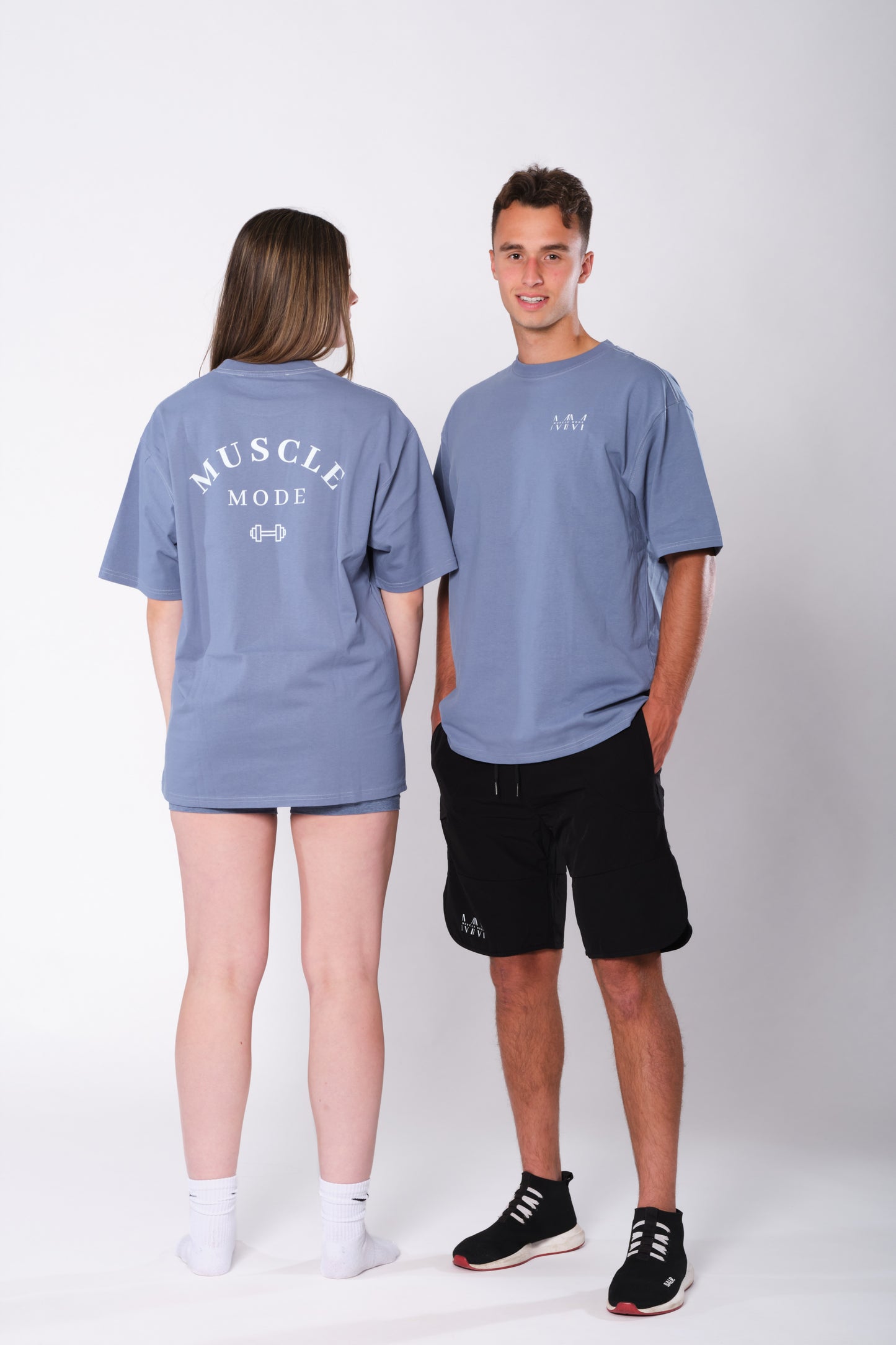 OVERSIZED T-SHIRT - PETROL BLUE