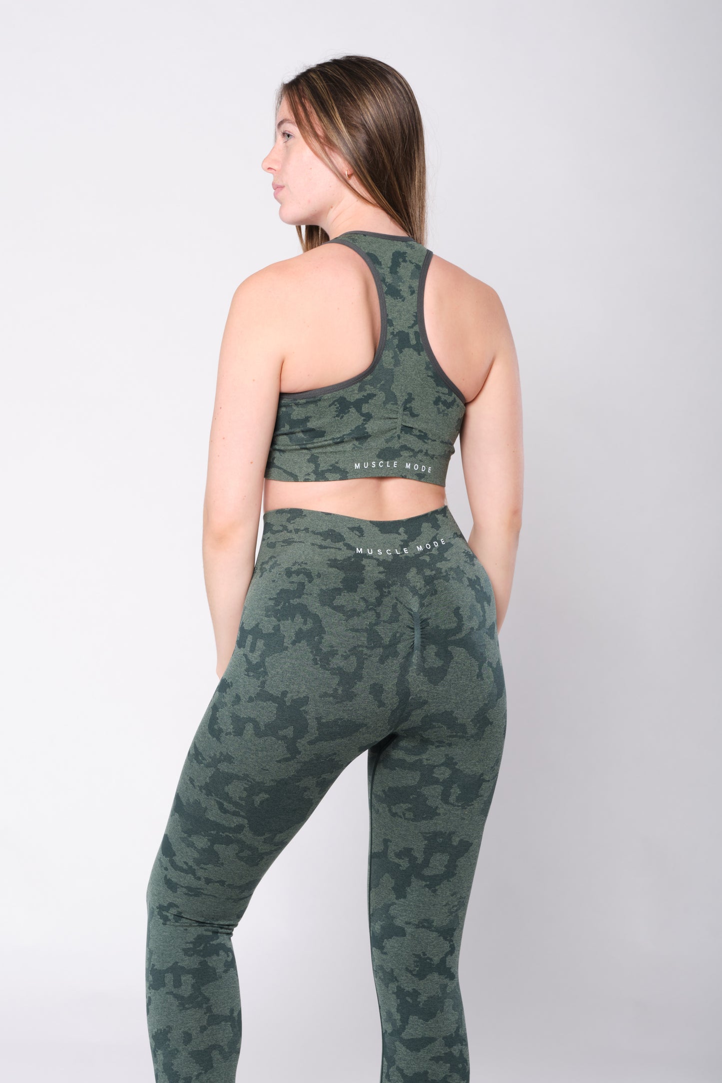 CAMO LEGGING - SAGE GREEN