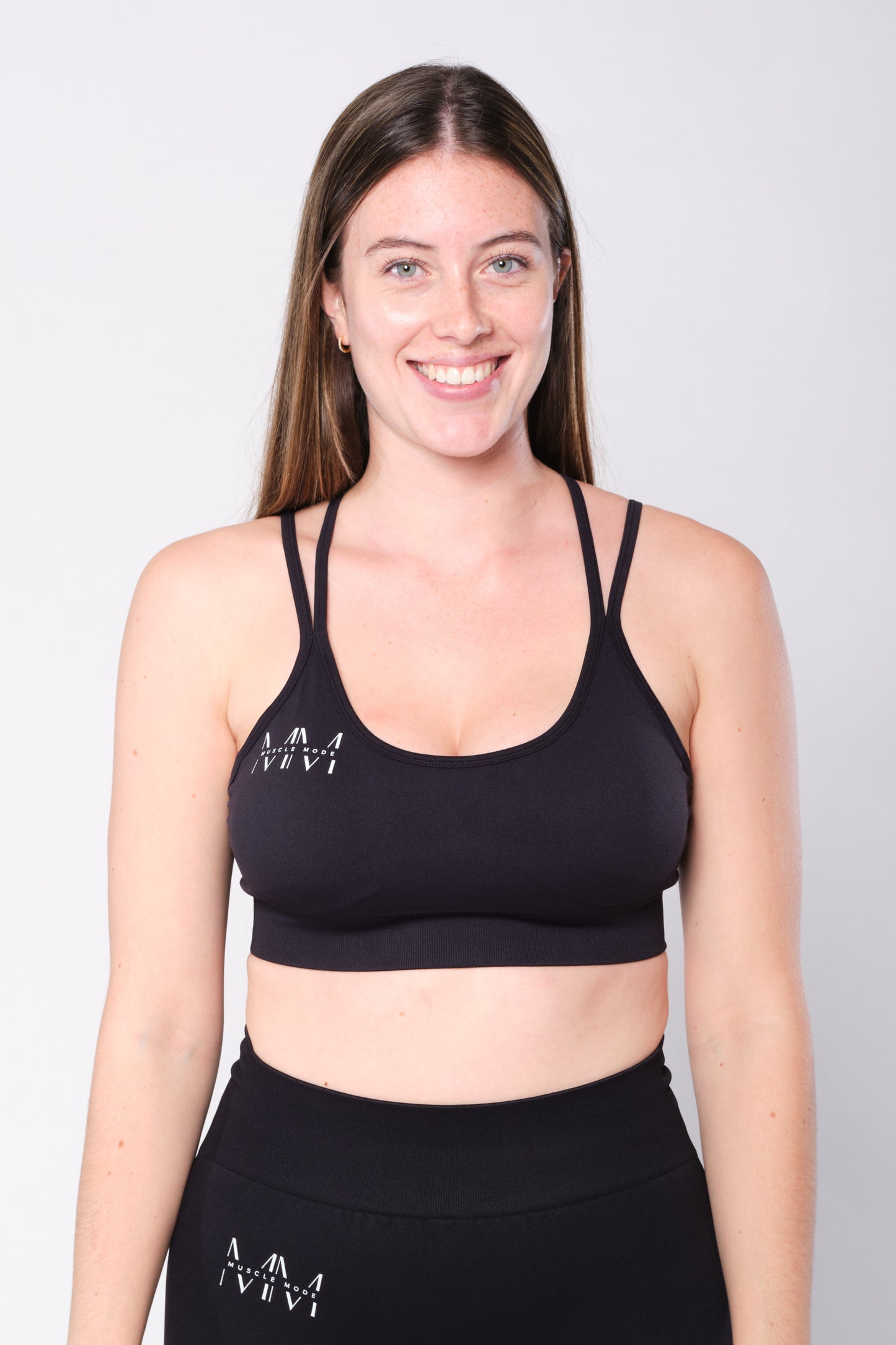 FLEX SPORTS BRA - SHADOW BLACK