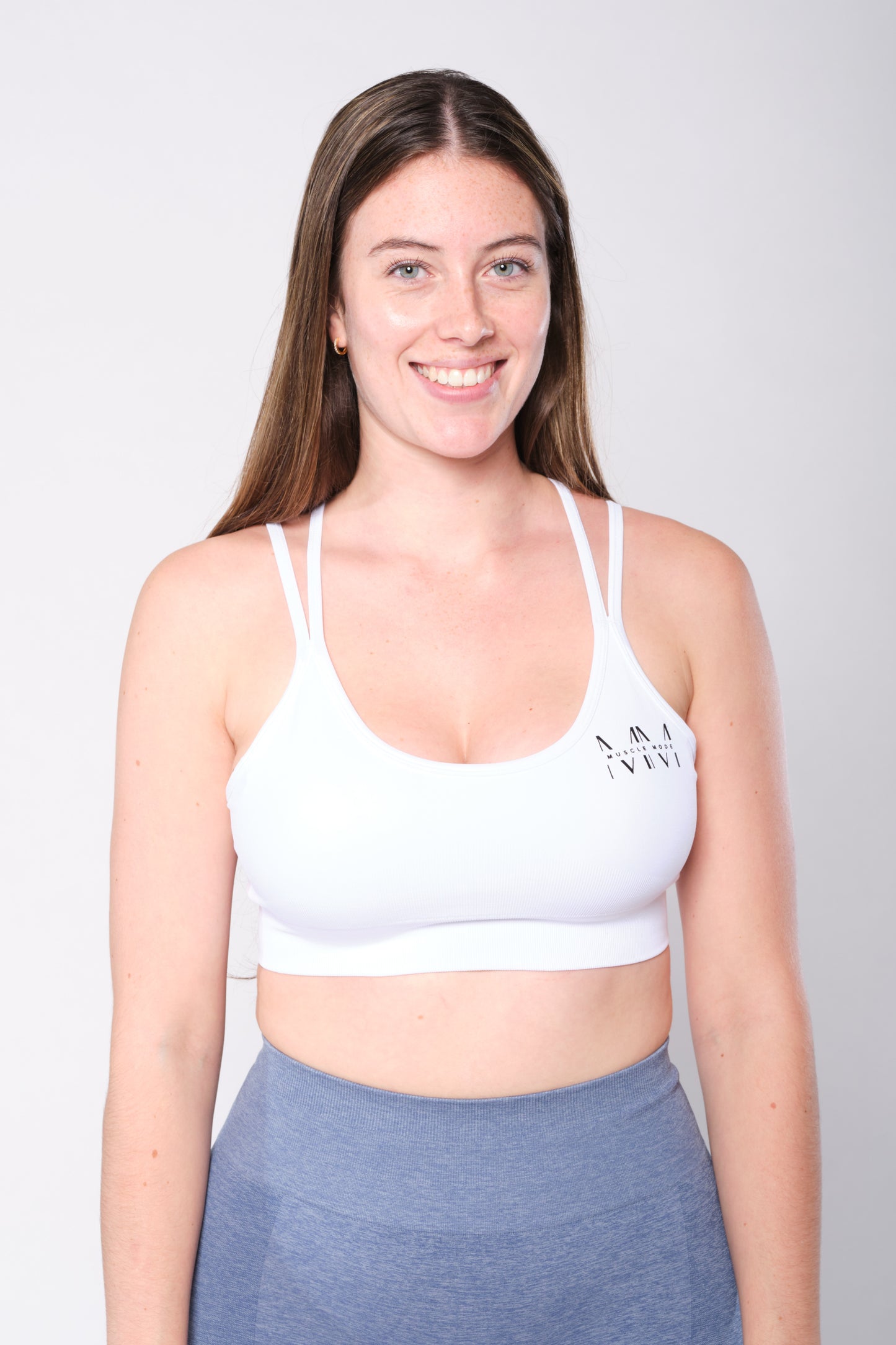 FLEX SPORTS BRA - PEARL WHITE