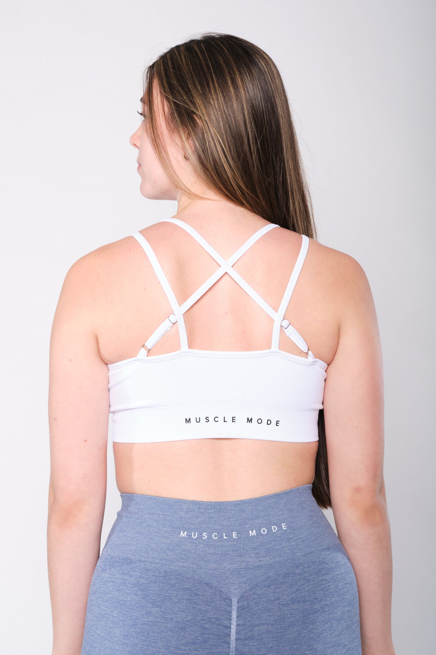 FLEX SPORTS BRA - PEARL WHITE