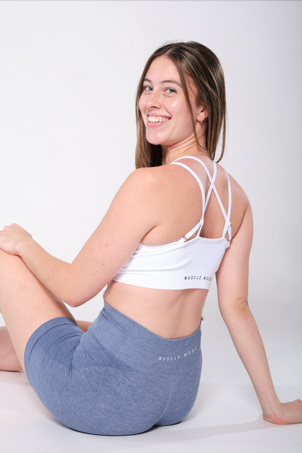 FLEX SPORTS BRA - PEARL WHITE
