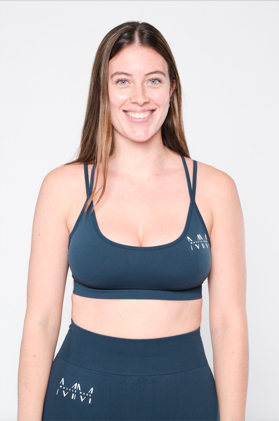 FLEX 2.0 SPORTS BRA - TEAL BLUE