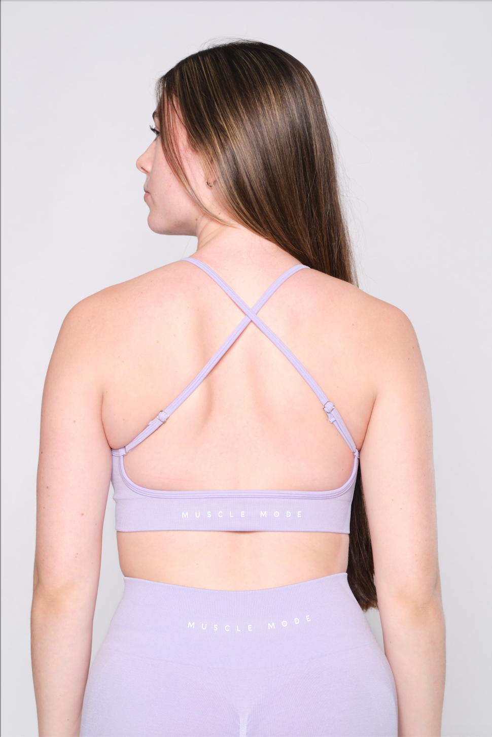 PASTEL SPORTS BRA - PURPLE
