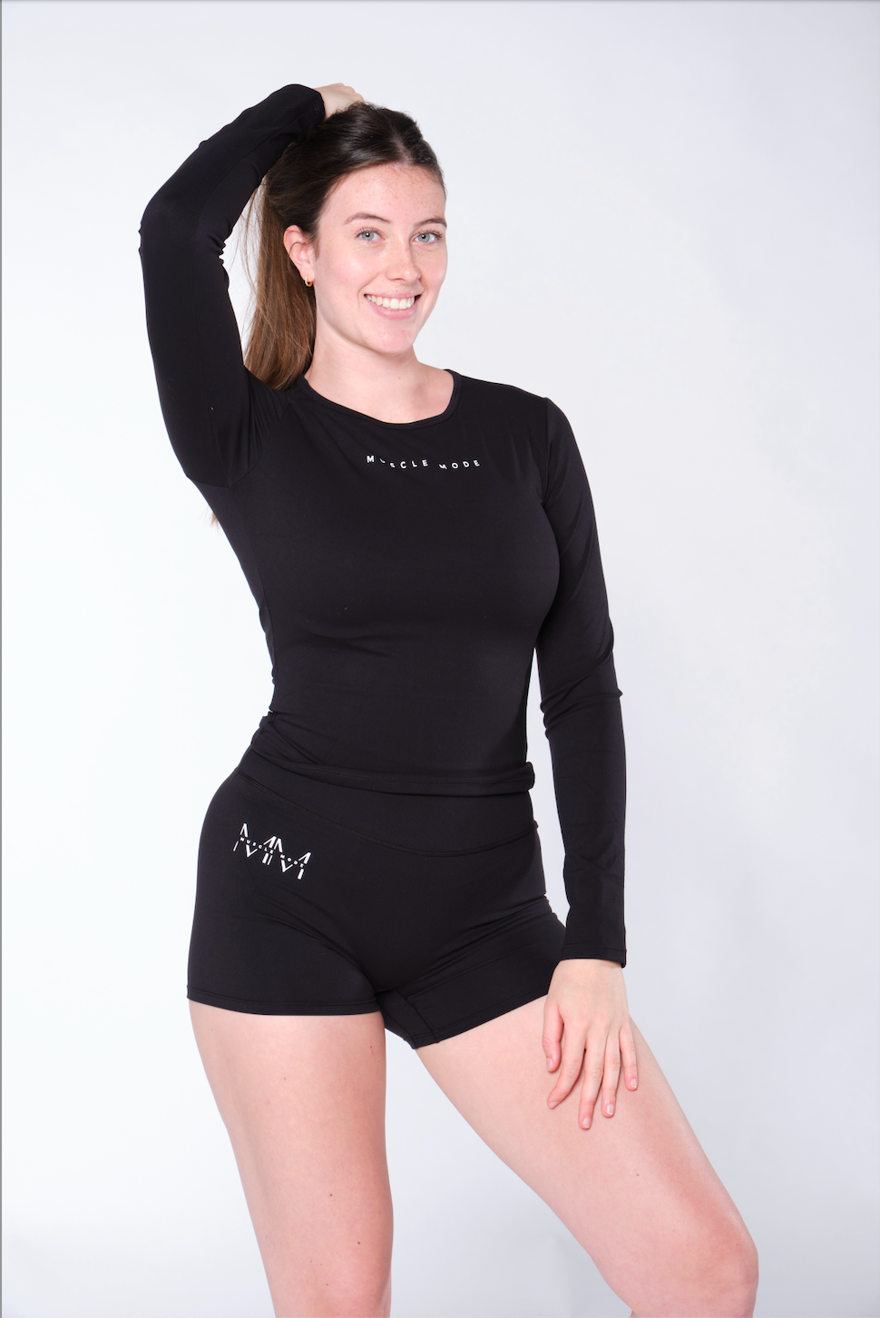 FLASH LONG SLEEVE - JET BLACK