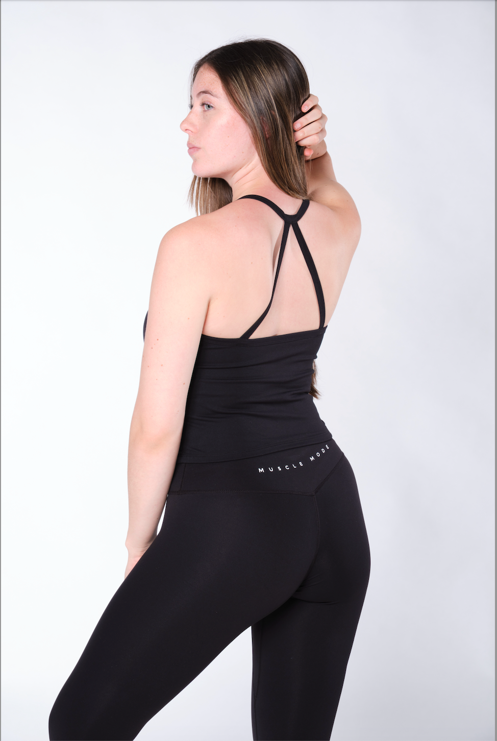 FLASH LEGGING - JET BLACK