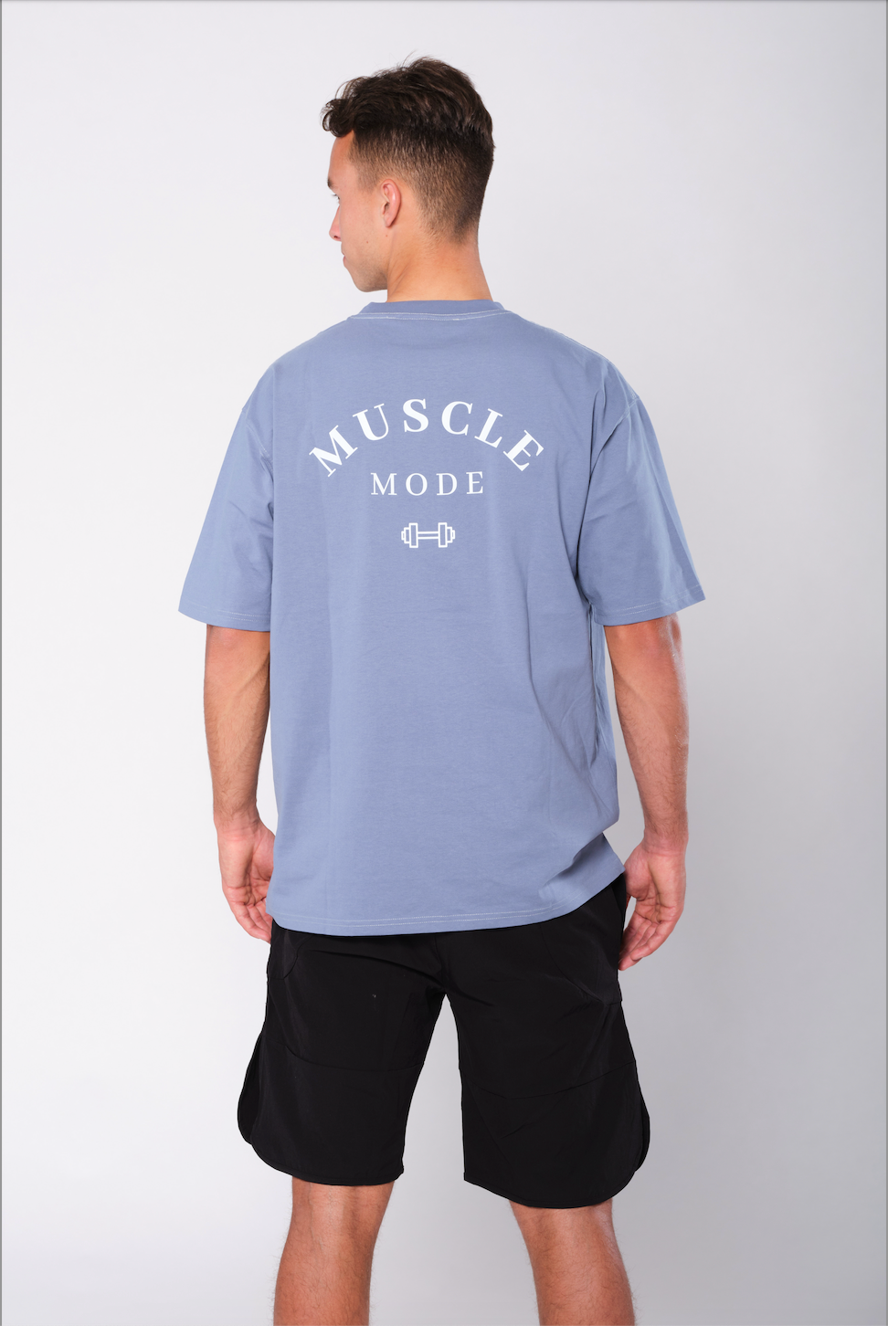 OVERSIZED T-SHIRT - PETROL BLUE