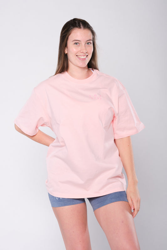 OVERSIZED T-SHIRT - BARBIE PINK