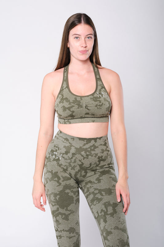 CAMO LEGGING - OLIVE GREEN