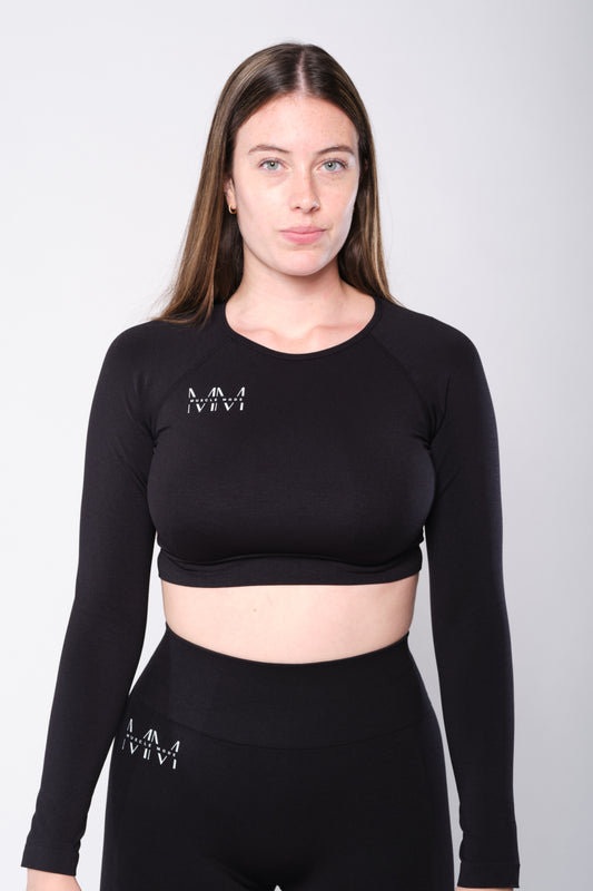 ELITE LONG SLEEVE - PANTHER BLACK