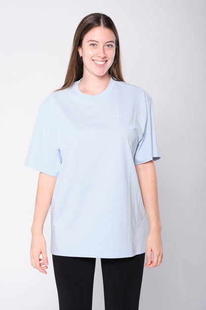 OVERSIZED T-SHIRT - BABY BLUE