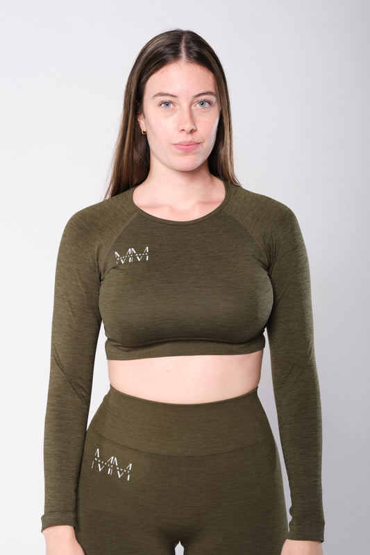 ELITE LONG SLEEVE - FOREST GREEN