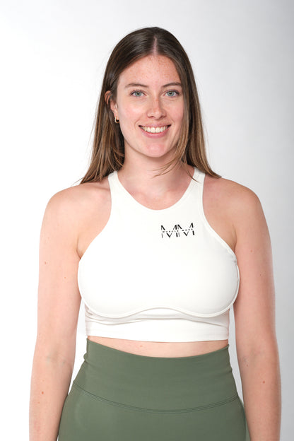 ELEVATE SPORTS BRA - OFF WHITE