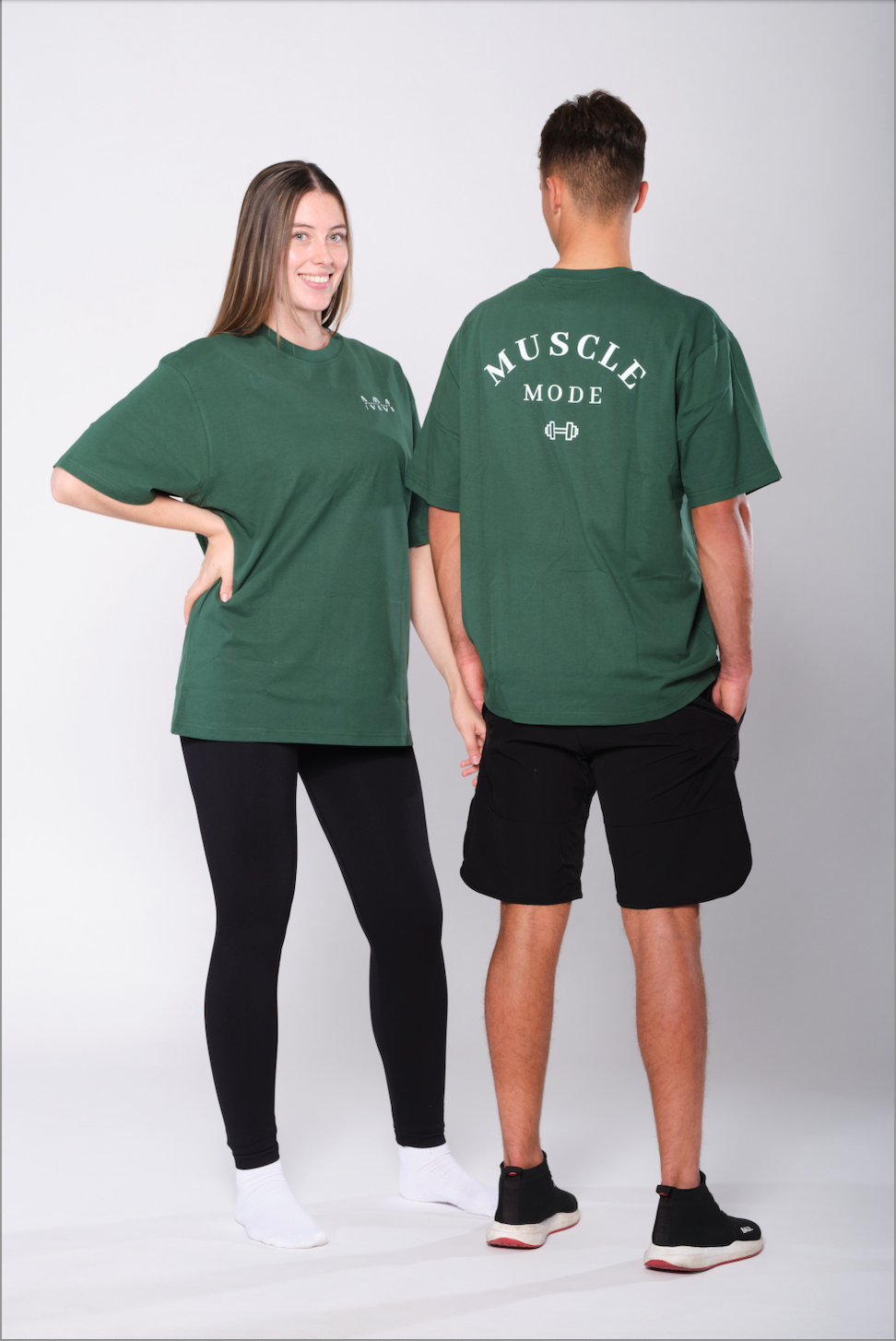 OVERSIZED T-SHIRT - EMERALD GREEN