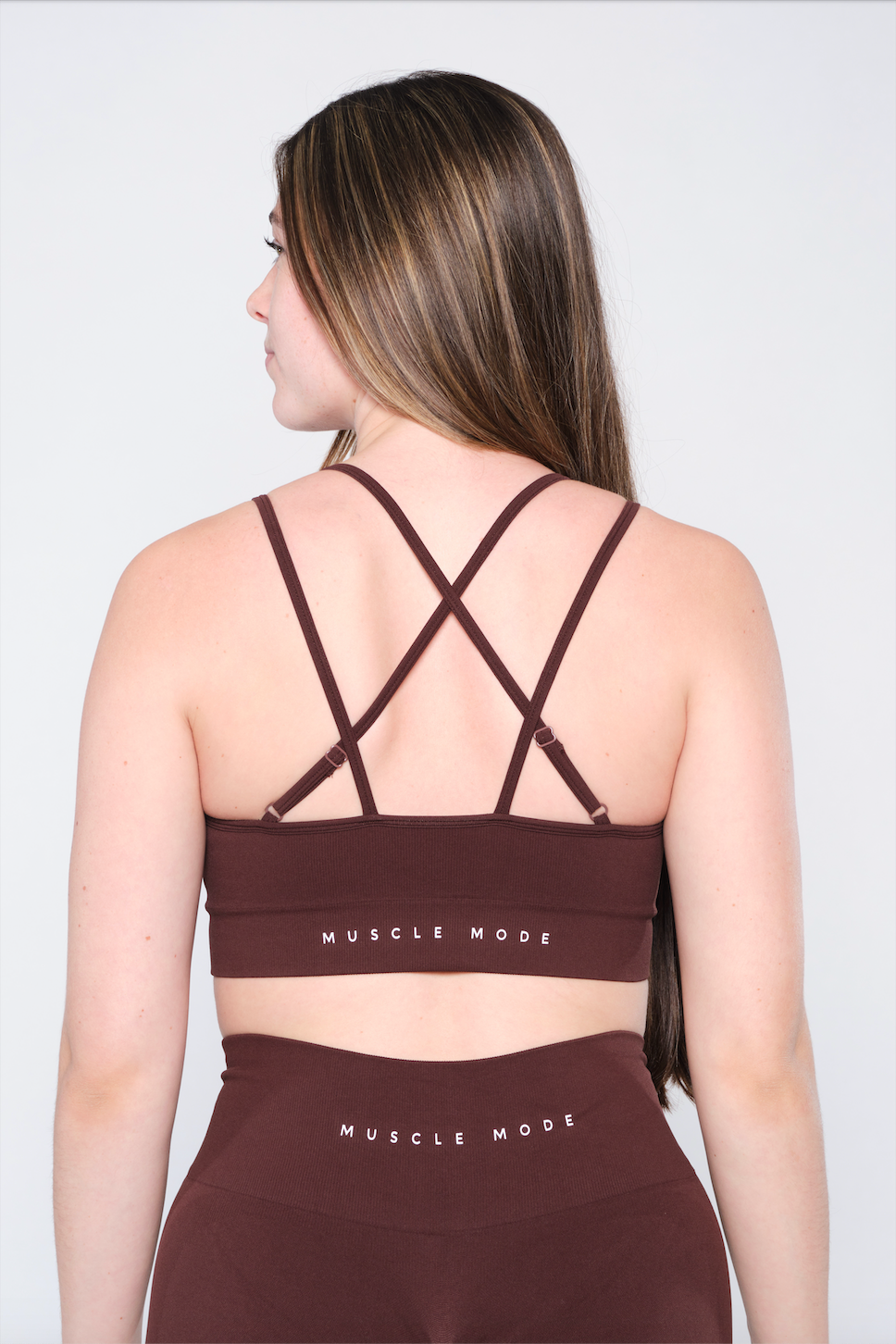 FLEX 2.0 SPORTS BRA - MOCHA BROWN