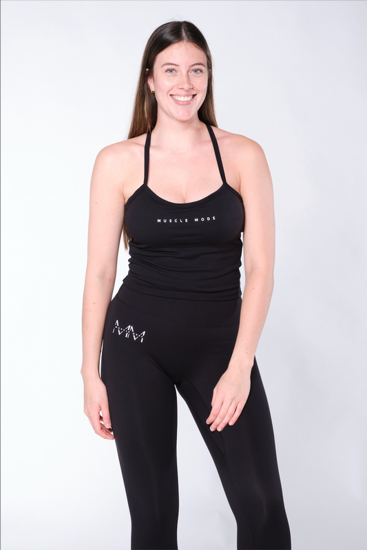 FLASH LEGGING - JET BLACK