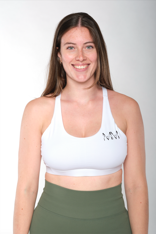 ELEVATE SPORTS BRA - WHITE