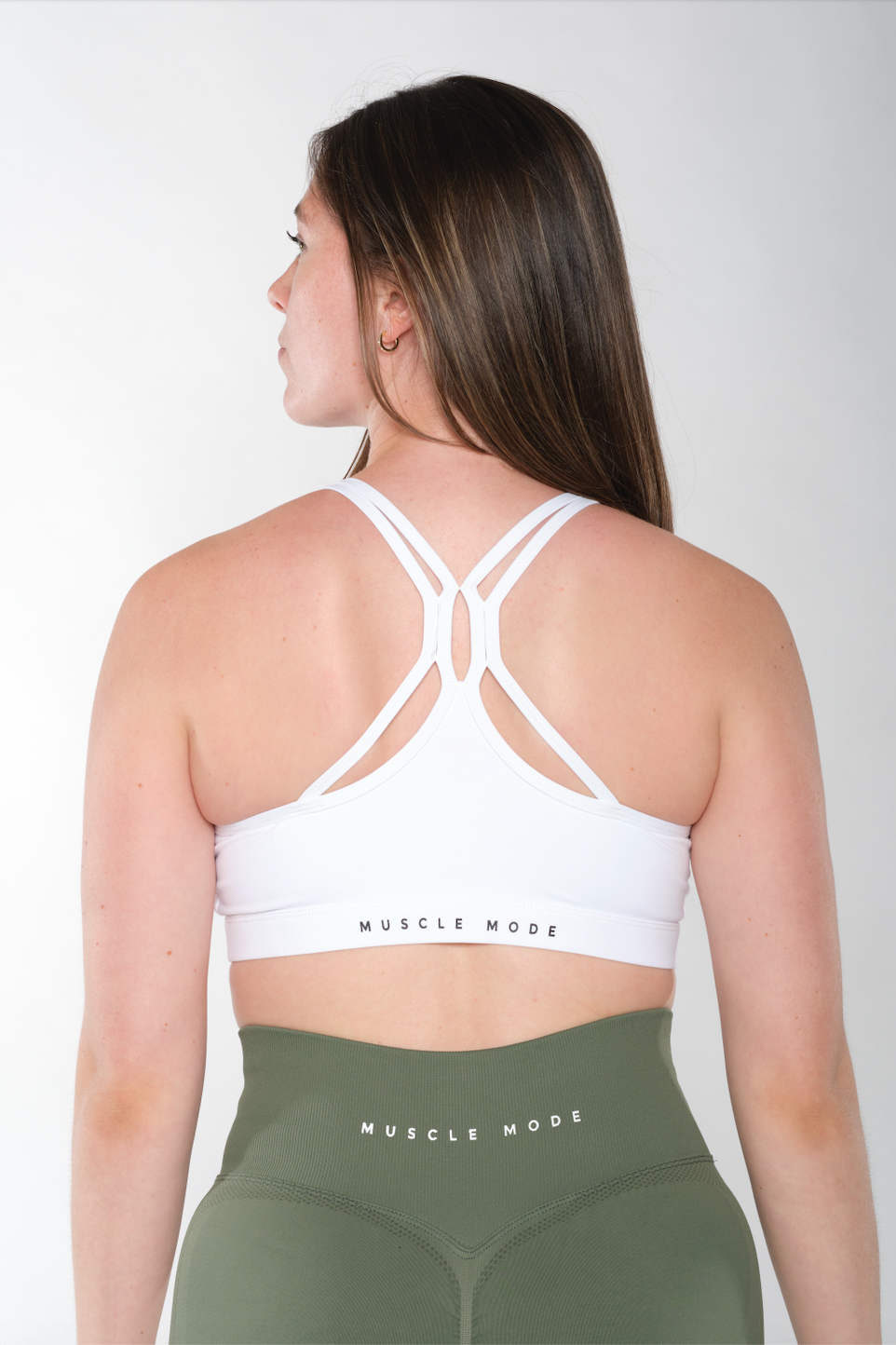 ELEVATE SPORTS BRA - WHITE