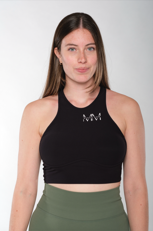 ELEVATE SPORTS BRA - BLACK